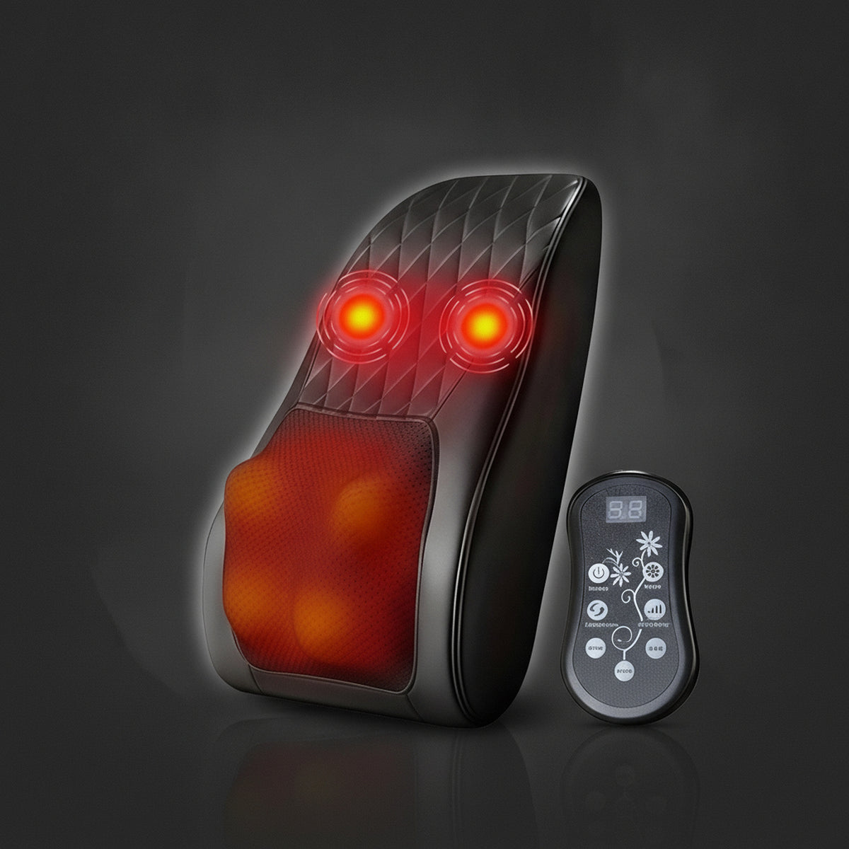 Coussin de Massage Shiatsu Zamenis — sans fil usb-c — noir