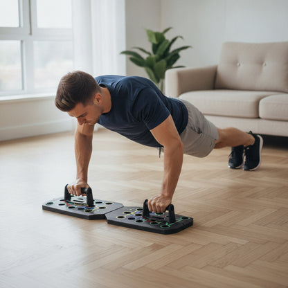 Kit HomeWorkout Atropos — pompes sur poignées (homme)