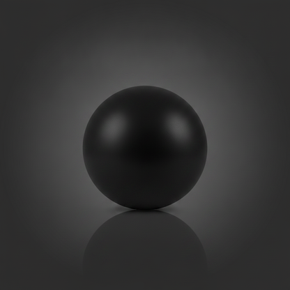 Ballon de Pilates Cantil — NOIR INTENSE