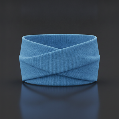 Bandeau de Sport Cascabelle — BLEU CIEL