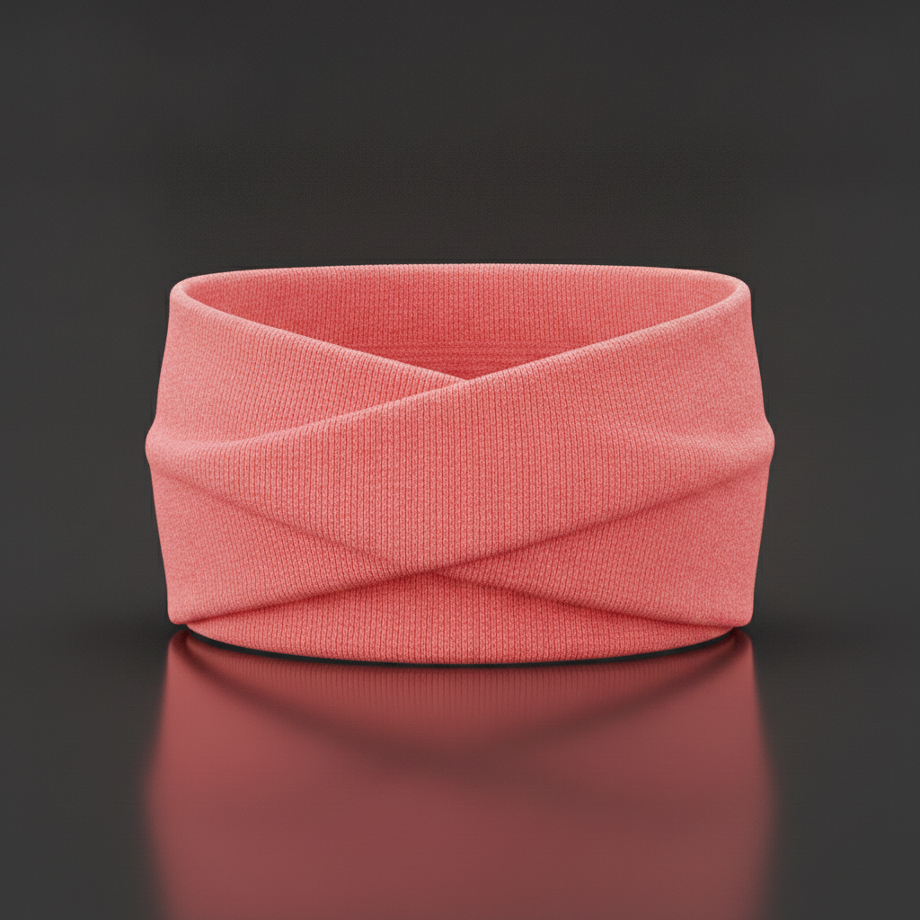 Bandeau de Sport Cascabelle — ROUGE CLAIR
