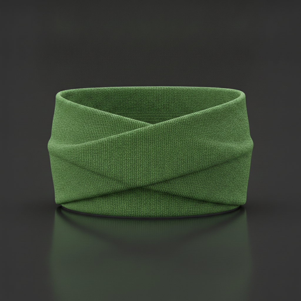 Bandeau de Sport Cascabelle — VERT NATURE