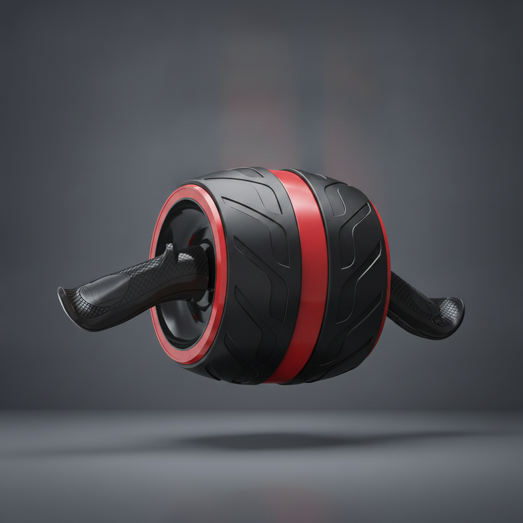 Roue Abdominale Céraste — coloris rouge