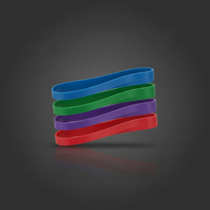 Bandes Élastiques Échis — coloris lot de 4