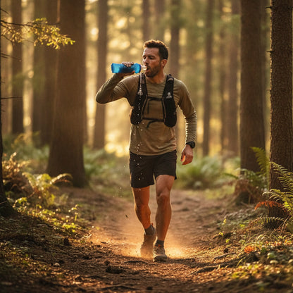 Gourde Souple Hydrophis — mise en situation (homme)