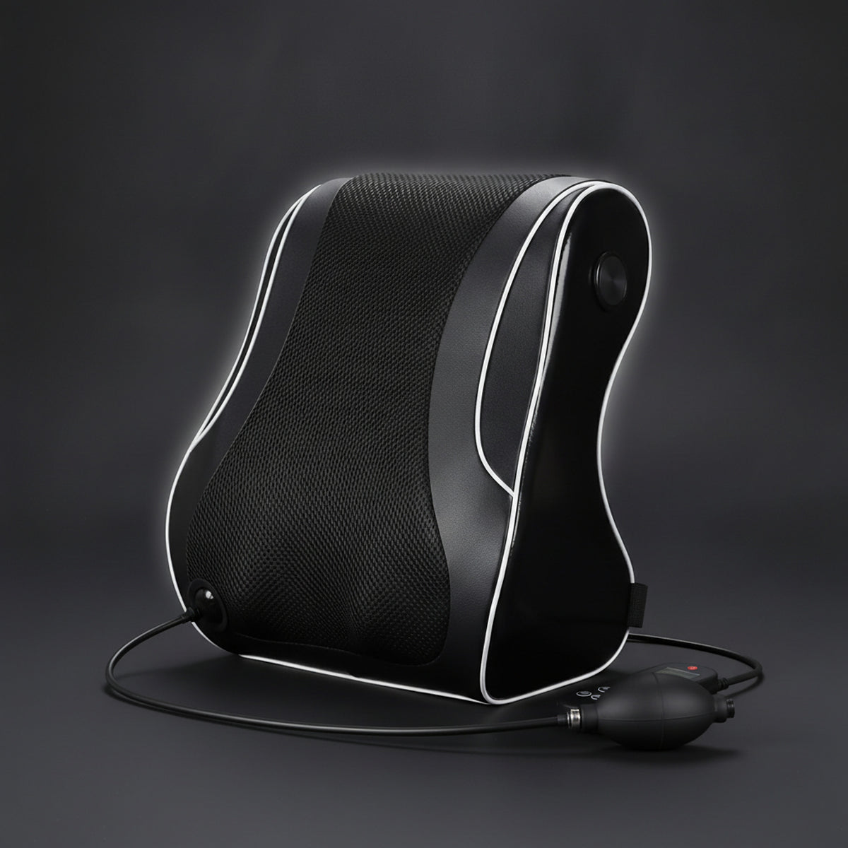 Coussin de Massage Shiatsu Zamenis — traction airbag — noir