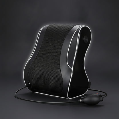 Coussin de Massage Shiatsu Zamenis — traction airbag — noir